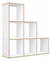 Стеллаж Polini Home Smart, белый. Фото №1