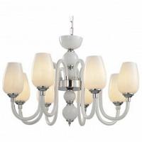 Подвесная люстра Arte Lamp Lavinia A1404LM-8WH фото Подвесная люстра Arte Lamp Lavinia A1404LM-8WH