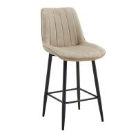 Стул полубарный CG1953B бежевый UF910-01. Фото №1