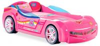 Кровать машина Cilek Biturbo розовая фото Кровать машина Cilek Biturbo розовая