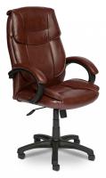 Кресло OREON кож/зам, коричневый/коричневый перфорированный, 2 TONE/2 TONE /06 (id:  )