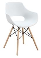 Стул PC-07 белый (matt white). Фото №1