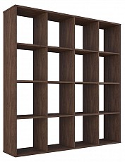 Стеллаж Polini Home Smart, коричневый фото Стеллаж Polini Home Smart, коричневый. Фото №2