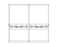 Шкаф-купе для одежды Соната ММ-283-01/02Р