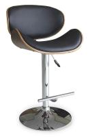 Стул барный JY1076 черный/хром. Фото №1