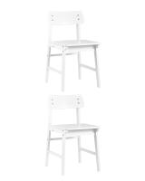 Стул ODEN WOOD белый 2 шт.