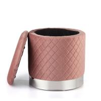 Пуф FS-006-40SV пепельно розовый. Фото №1