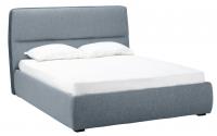 Кровать с ортопедическим основанием и ящиком Сканди 1.6 Грей Кровать с ортопедическим основанием и ящиком Сканди 1.6 Грей. Фото №1