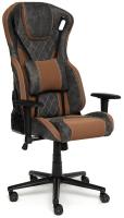 Кресло офисное TetChair iMatrix (серый/коричневый) фото Кресло офисное TetChair iMatrix (серый/коричневый)