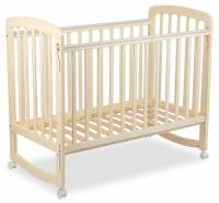 Кроватка Polini Kids Simple 304, бежевый Кроватка Polini Kids Simple 304, бежевый. Фото №1