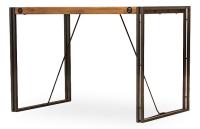 Стол обеденный Secret De Maison CITY ( mod. CTY D04-110*70 ) металл/дерево акация, 110х70х76см, коричневый дым (smoke brown B034)