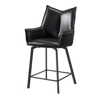 Полубарный стул SOHO черный