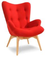 Кресло DC917 red-красное фото Кресло DC917 red-красное. Фото №1