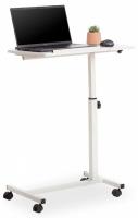 Подставка для ноутбука LT-01 металл, мдф, white (белый)