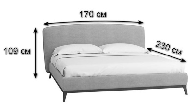 Кровать с ортопедическим основанием и ящиком Сканди Лайт 1.4 Бежевый фото Кровать с ортопедическим основанием и ящиком Сканди Лайт 1.4 Бежевый. Фото №3