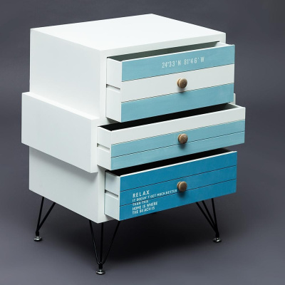 Тумба с 3-мя ящиками Mediterranean mod. 63605. Фото №4