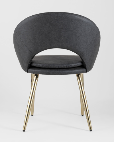 Стул Кензи экокожа темно-серый. Фото №6