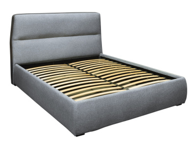 Кровать с ортопедическим основанием и ящиком Сканди 1.6 Грей фото Кровать с ортопедическим основанием и ящиком Сканди 1.6 Грей. Фото №5