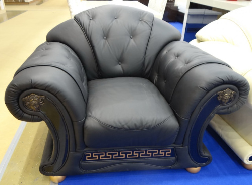 Кресло Versace черное. Фото №8