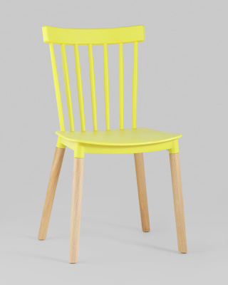 Стул Field пластик желтый. Фото