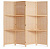Ширма с полками Secret De Maison L'ARCHET (mod. TT-RD029) сосна+бамбук, 200*180, натуральный (natural wood)