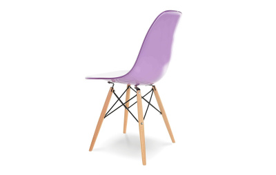 Стул ESF DC231A фиолетовый/белый. Фото