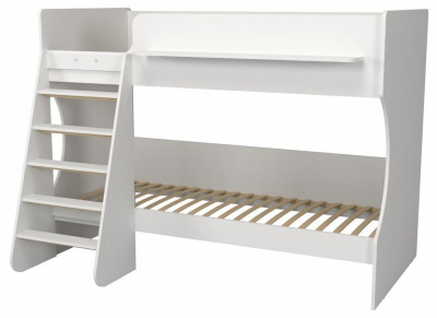 Кровать двухъярусная Р438 Капризун 3, белый. Фото