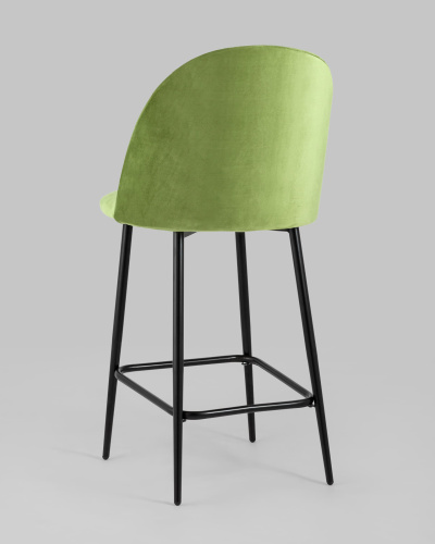 Стул полубарный Марсель велюр травяной. Фото №7