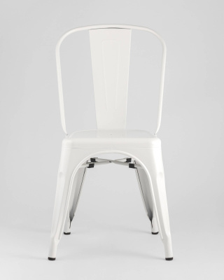 Стул TOLIX белый матовый. Фото №4