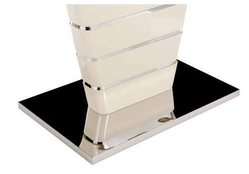 Стол стеклянный Space 120 бежевый. Фото №8