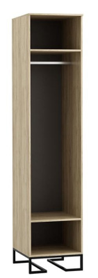 Шкаф одностворчатый Loft 45 см Дуб Натур. Фото