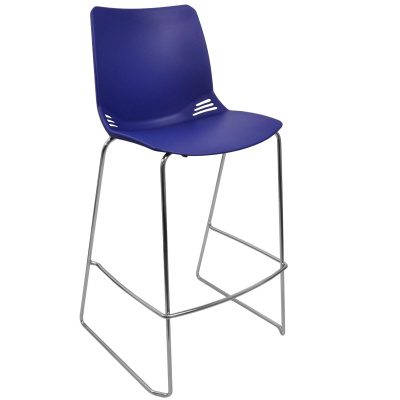 Стул Race (пруток) барный хром. Фото №2