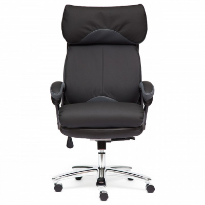 GRAND кожа натур./кож. зам/ткань, черный/серый, 36-6/12. Фото