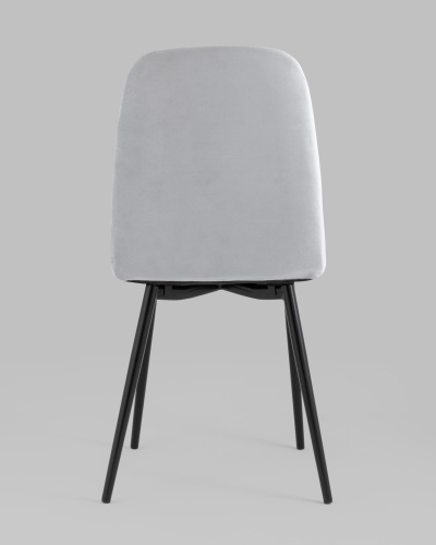 Стул Easy велюр светло-серый. Фото №6