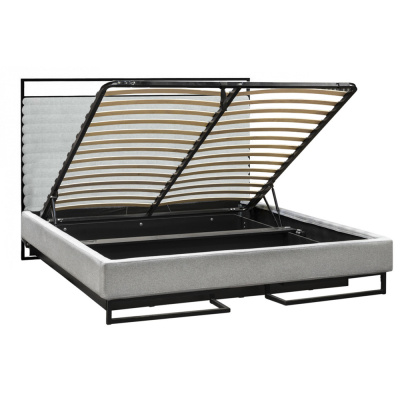 Кровать с ортопедическим основанием и ящиком 1.8 Loft Грейс Стоун. Фото №3