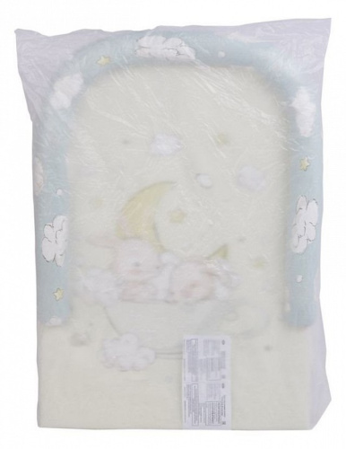 Доска пеленальная Polini kids Зайки на облачках с бортиками,. Фото №8