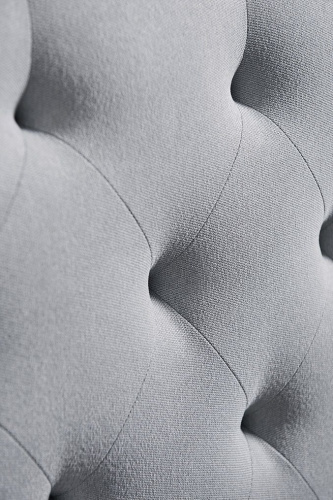 Кровать GC1726 серая с ящиком для белья. Фото №14