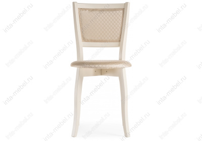 Стул деревянный Валери молочный / ромб. Фото