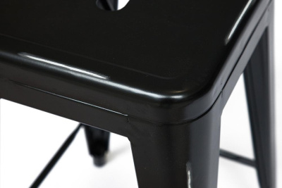 Табурет металлический Secret De Maison Loft mod. 008 Black фото Табурет металлический Secret De Maison Loft mod. 008 Black. Фото №4