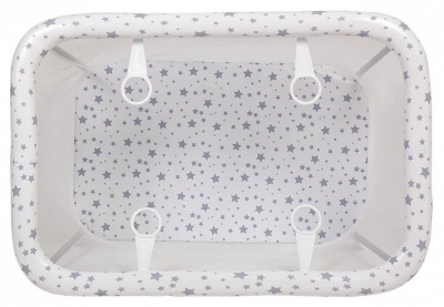 Манеж Polini Kids Classic, белый. Фото