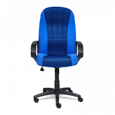 Компьютерное кресло СН833 ткань/сетка, синий/синий, 2601/10. Фото