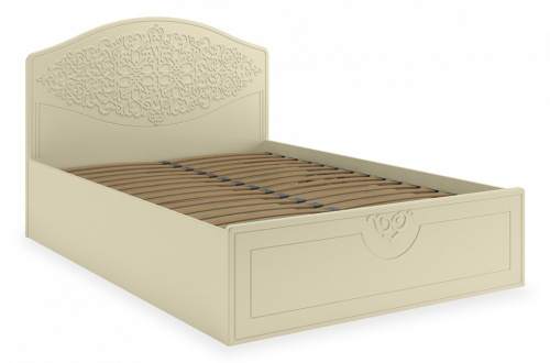 кровать 2000*1400 Ассоль АС-60 (с ламелями и п/м) ваниль. Фото №1
