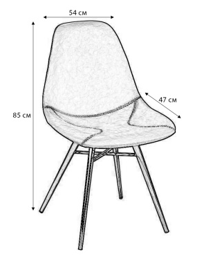 Стул складной ДЖОН металлик, белый. Фото