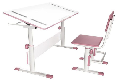 Стол учебный Polini Kids City D2, белый. Фото