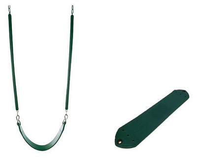 Качели детские SA-016, зеленый. Фото №3