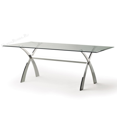 Обеденный стол DUPEN DT-18 Прозрачный. Фото