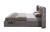 Кровать HUSK 8705 темно-бежевая с ящиком для белья. Фото №7