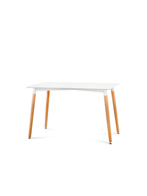 Стол Oslo 120*80, белый. Фото №2