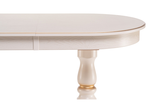 Стол деревянный Красидиано 150 слоновая кость / золото. Фото №5