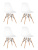 Стул Style DSW белый x4. Фото №2
